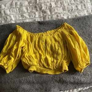 Free people off the shoulder top